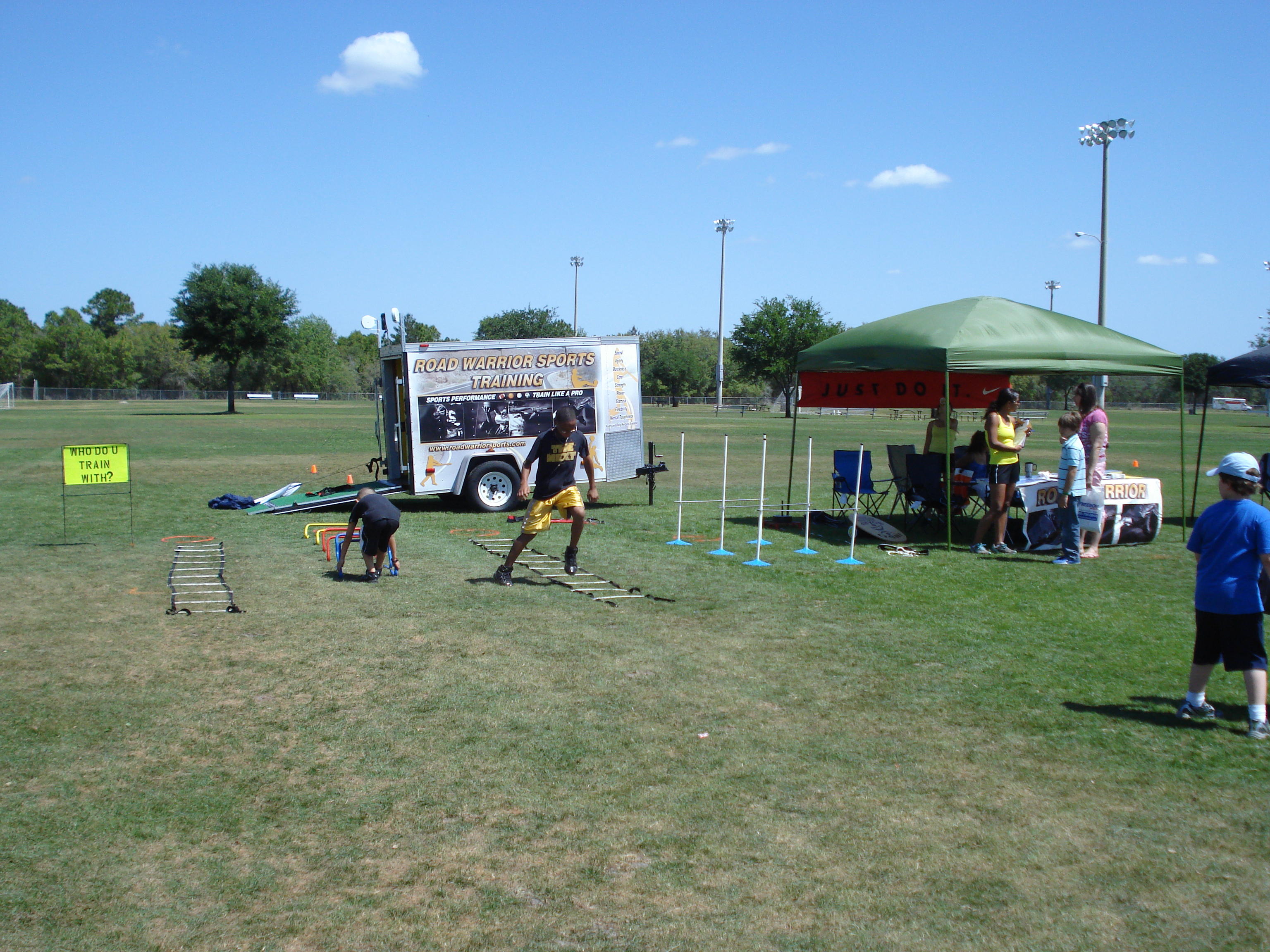 Trailer set-up